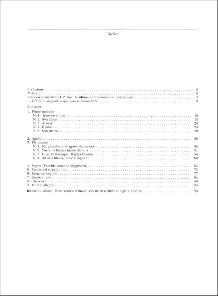 Tosti: Romanze su testi italiani, 5th collection - Volume 8