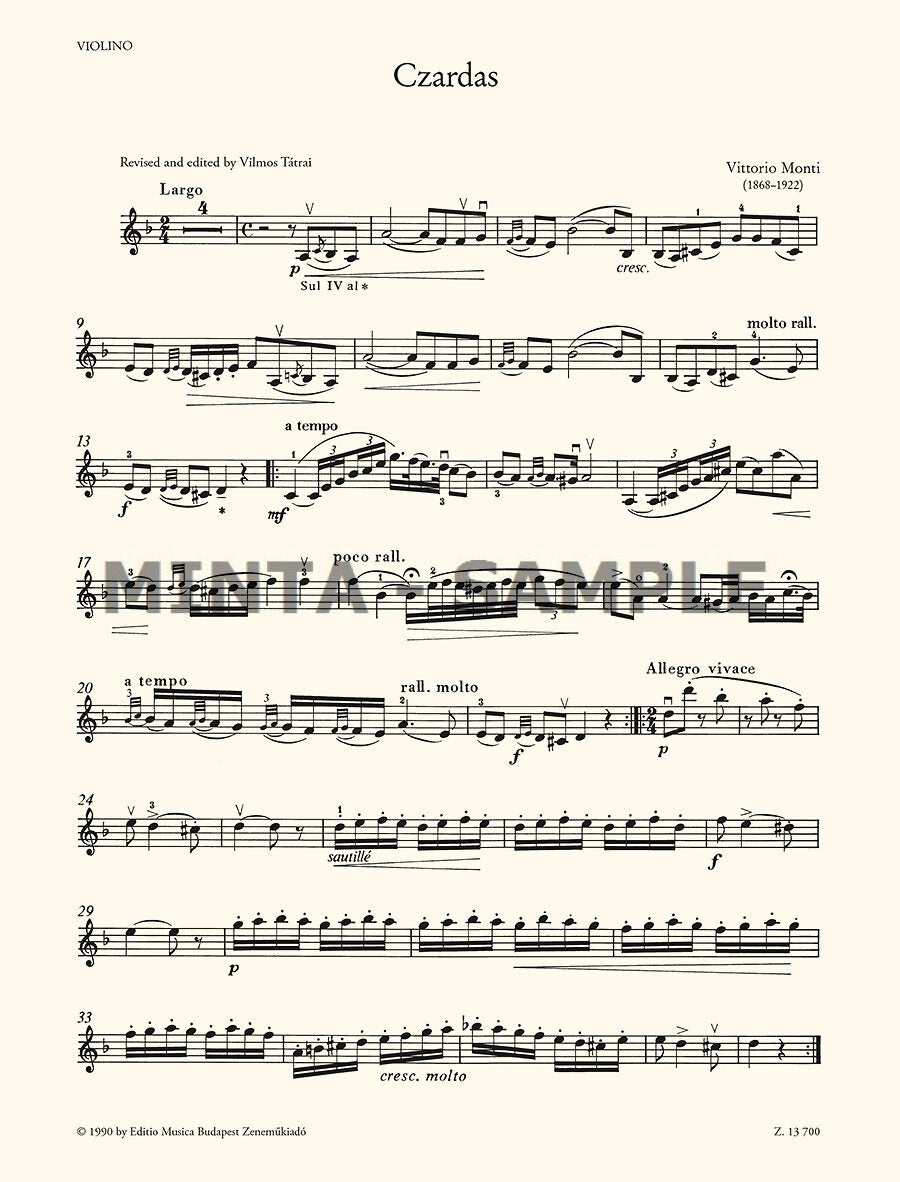 Monti: Czardas