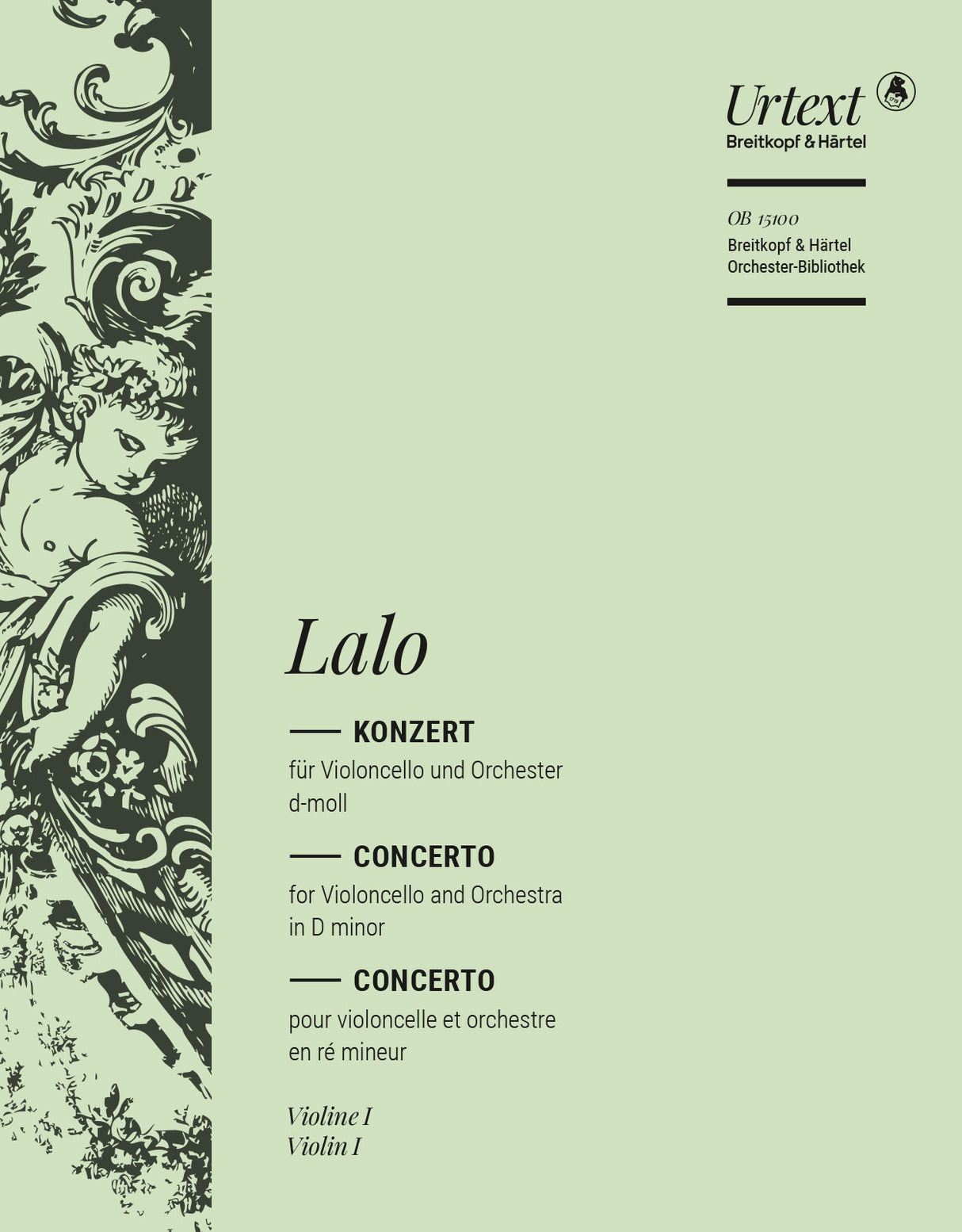 Lalo: Cello Concerto in D Minor