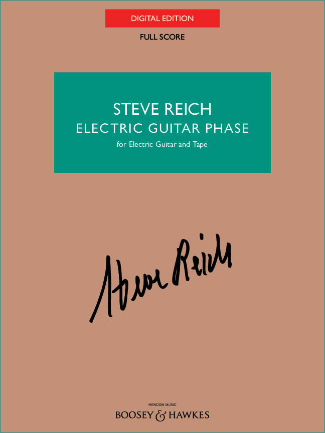 Reich: Electric Guitar Phase - Full Score