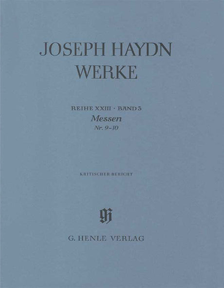 Haydn: Masses, Nos. 9-10