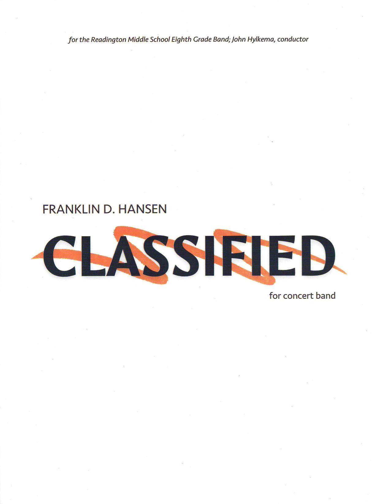 Hansen: Classified