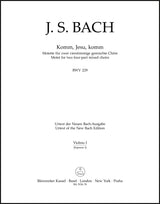 Bach: Komm, Jesu, komm, BWV 229
