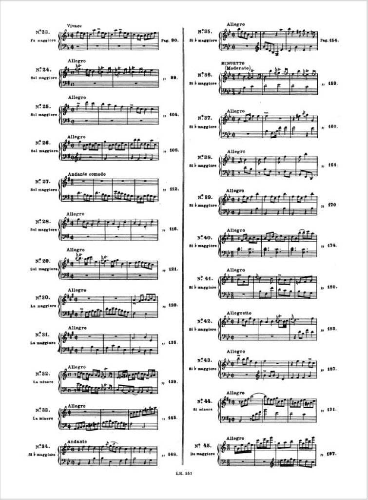 Scarlatti: Keyboard Sonatas - Volume 11 (L. S1-45) – Ficks Music