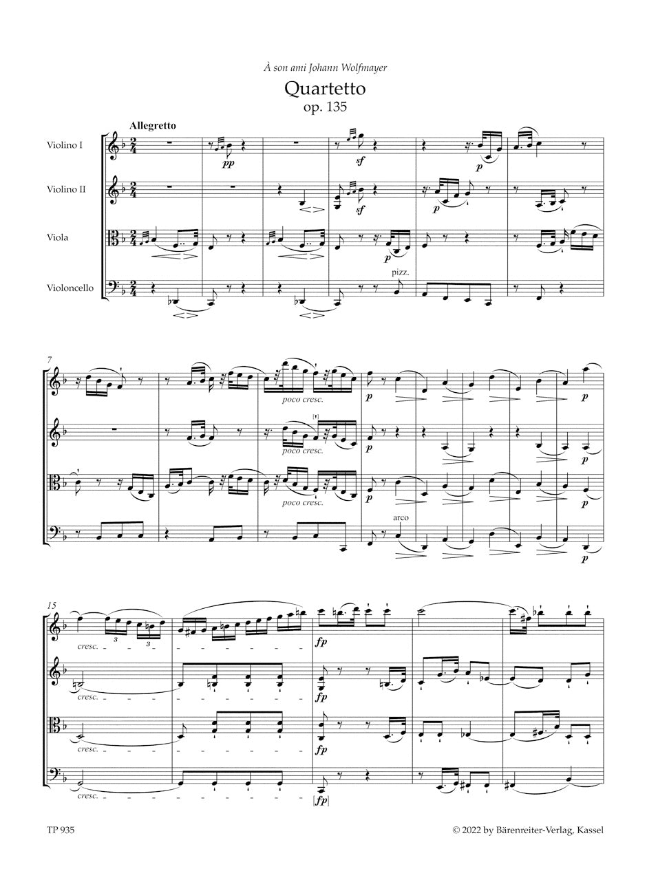 Beethoven: The Complete String Quartets – Ficks Music