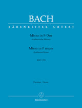 Bach: Mass in F Major, BWV 233