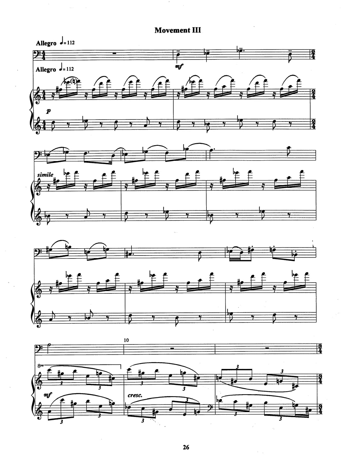Ultan: Cello Sonata