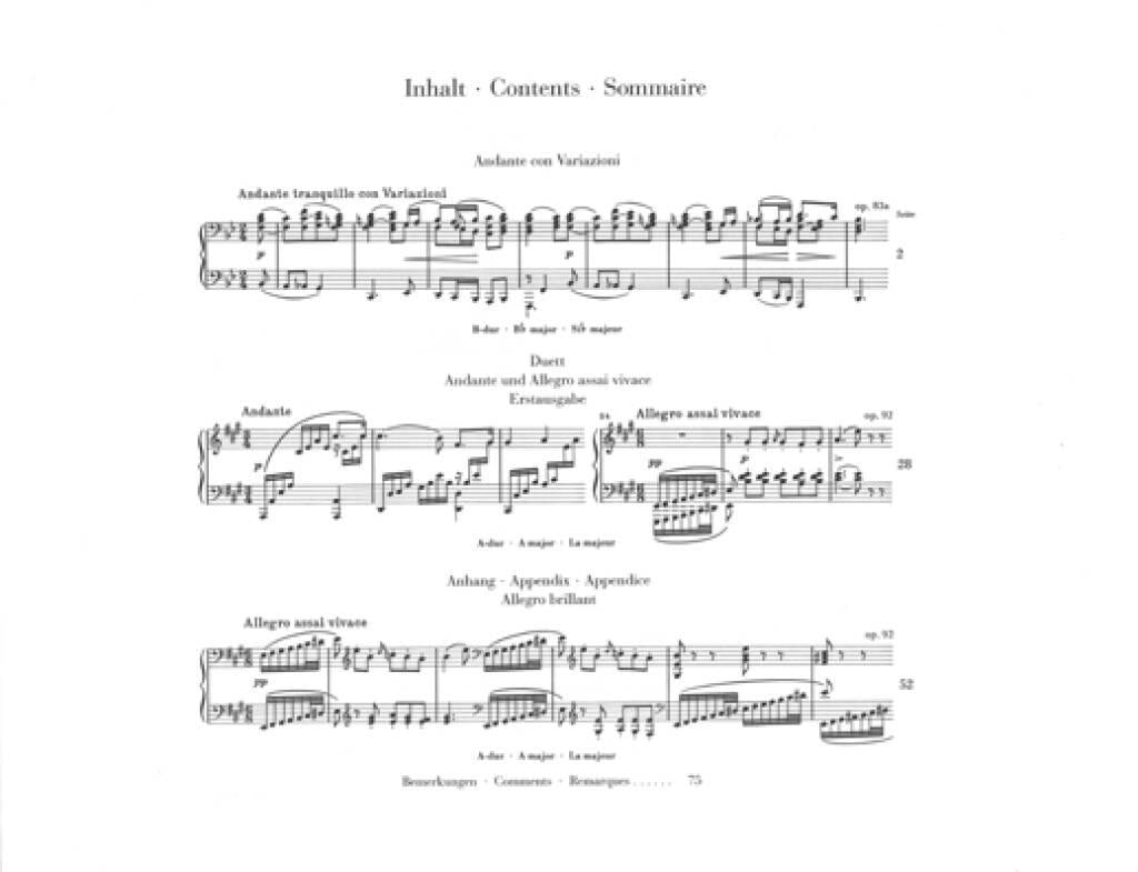 Mendelssohn: Works for Piano, 4 Hands