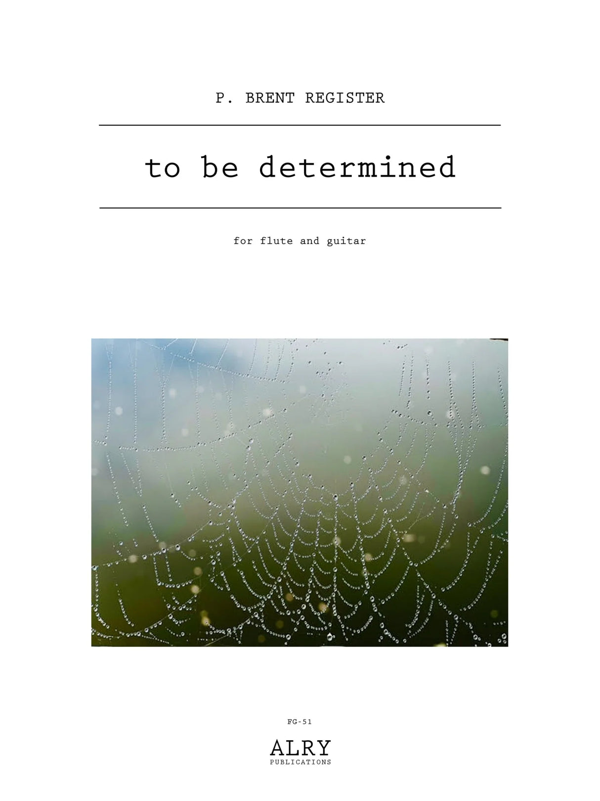 Register: to be determined