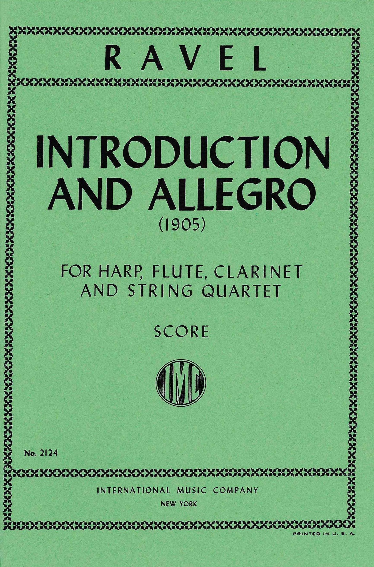Ravel: Introduction et Allegro, M. 46