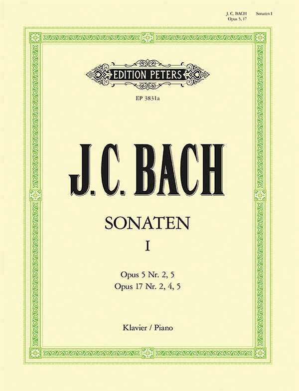 J.C. Bach: Piano Sonatas - Volume 1