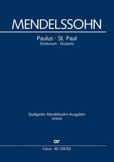 Mendelssohn: St. Paul, MWV A 14, Op. 36