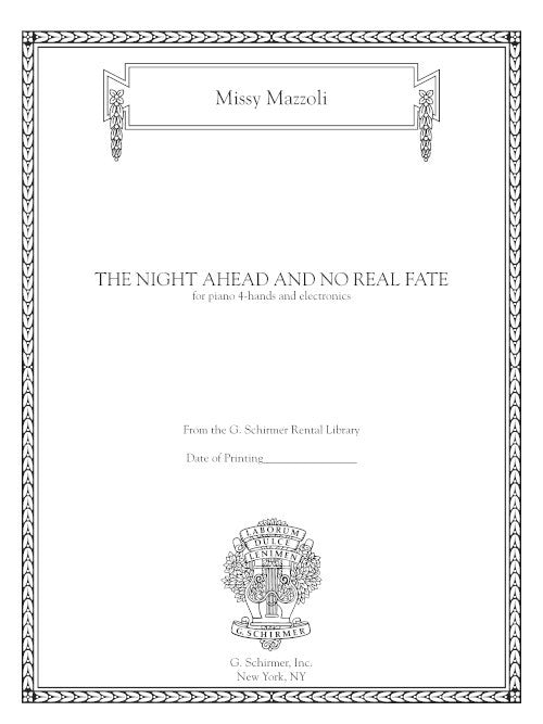 Mazzoli: The Night Ahead and No Real Fate