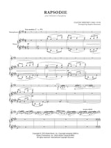 Debussy: Rhapsody for Alto Saxophone