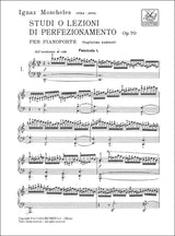 Moscheles: 24 Etudes, Op. 70
