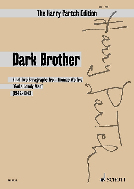 Partch: Dark Brother