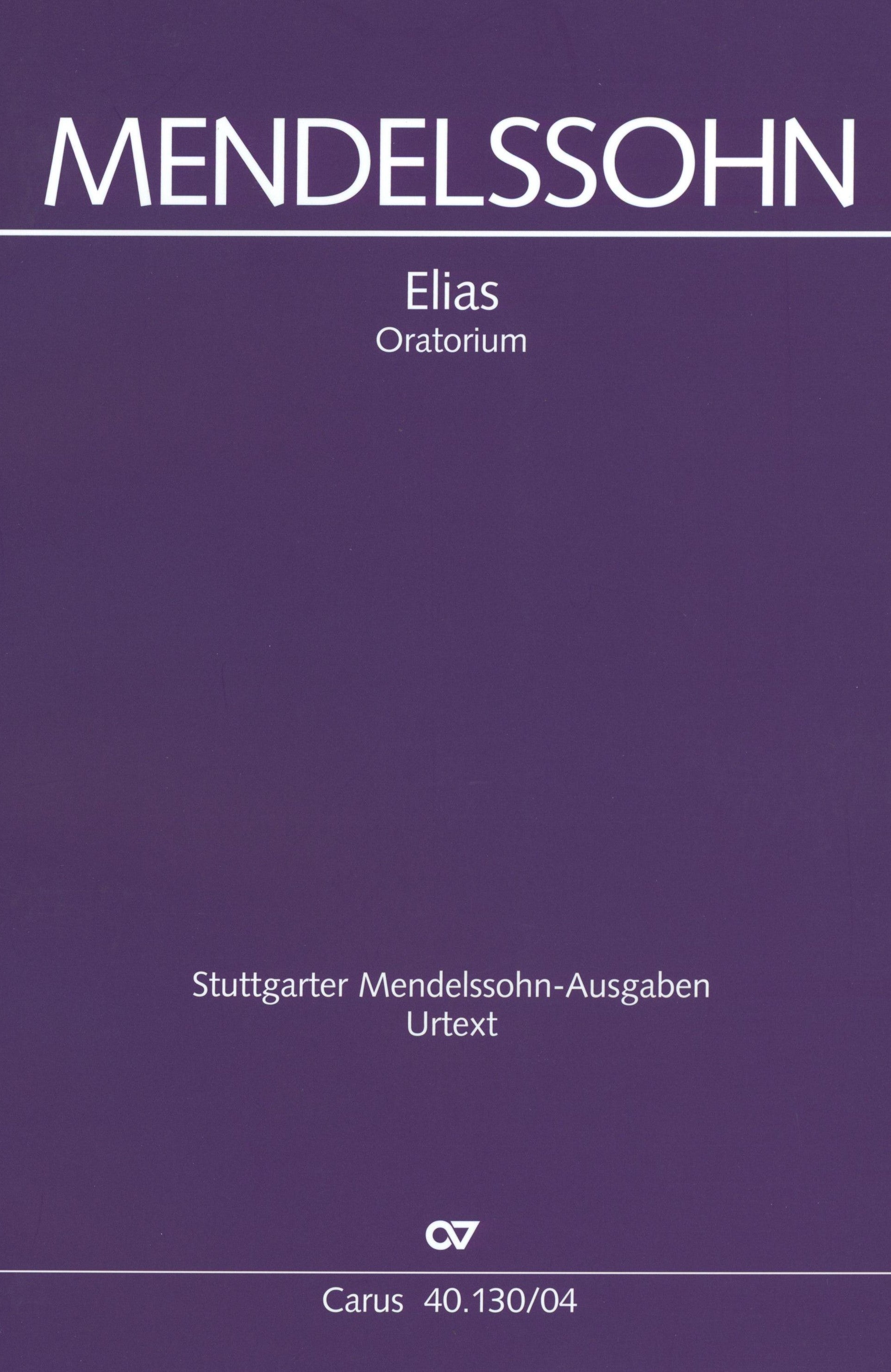 アート・デザイン・音楽 Mendelssohn: Elias: Oratorium fuer Soli, Mendelssohn: Elijah, MWV A 25, Op. 70 – Ficks Music