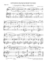 Gideon: Epitaphs from Robert Burns