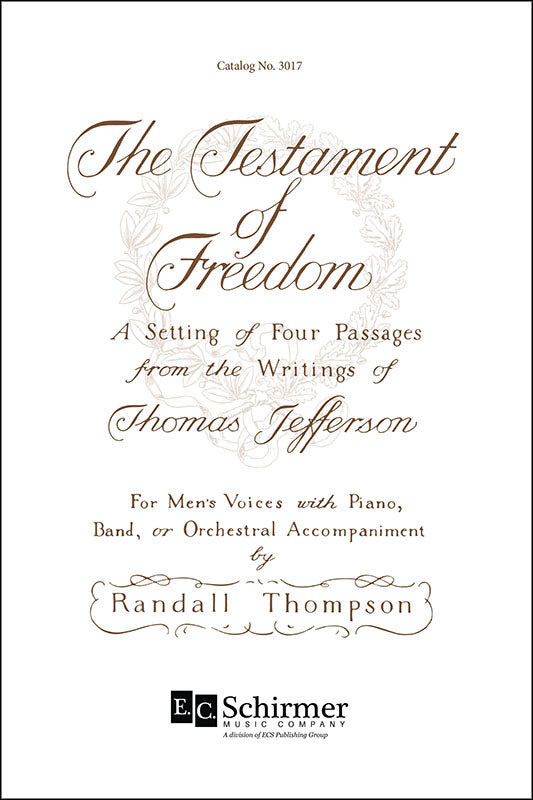 Thompson: The Testament of Freedom