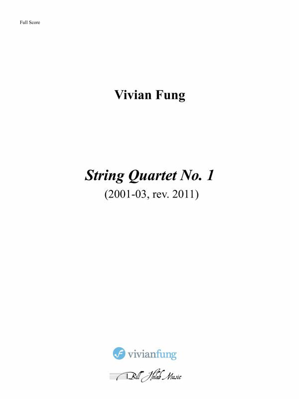 Fung: String Quartet No. 1