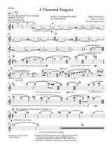 Mazzoli: A Thousand Tongues (Version for Violin, Piano, & Electronics)