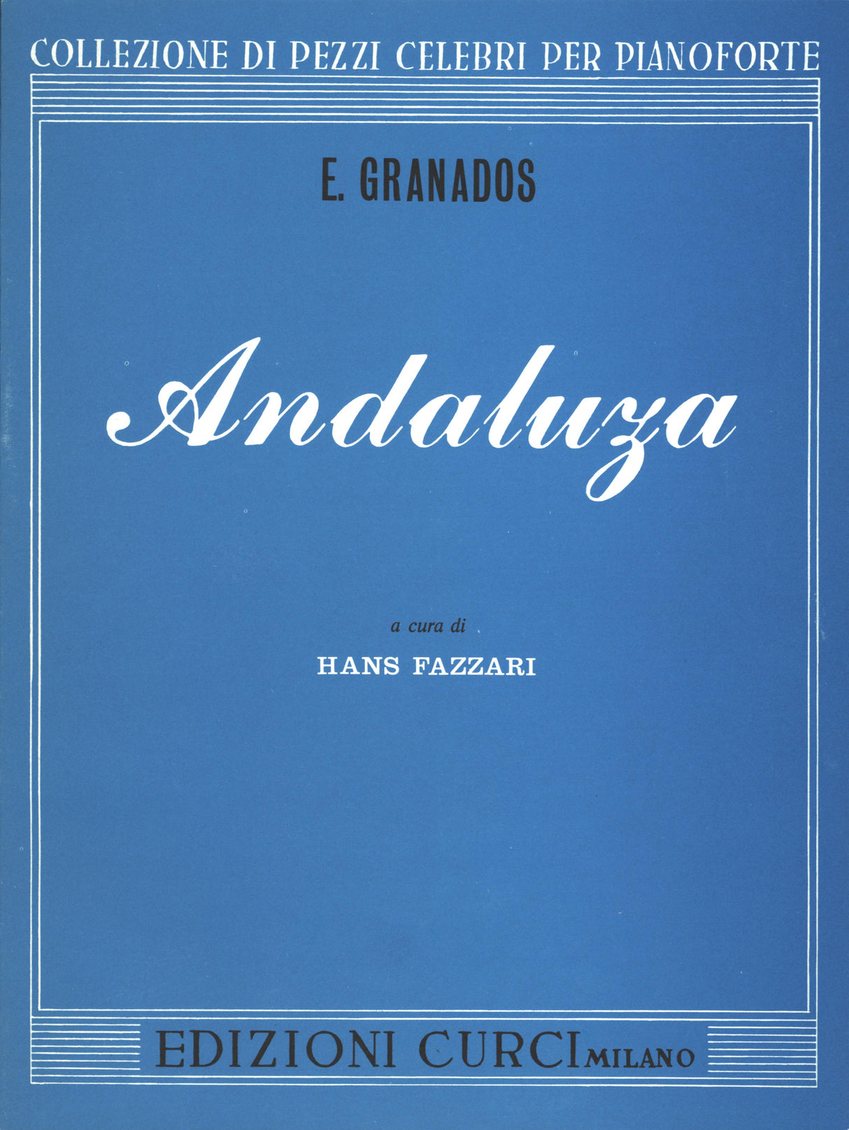 Granados: Andaluza from 12 Danzas españolas
