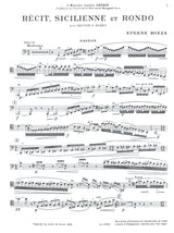 Bozza: Récit, Sicilienne and Rondo