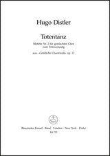 Distler: Totentanz, Op. 12, No. 2