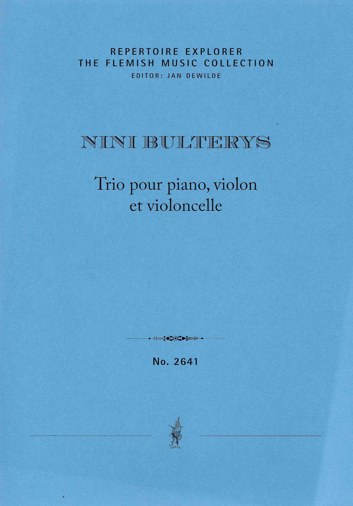 Bulterys: Piano Trio