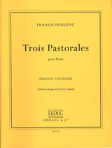 Poulenc: 3 Pastorales