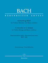 Bach: Violin Concerto in G Minor
