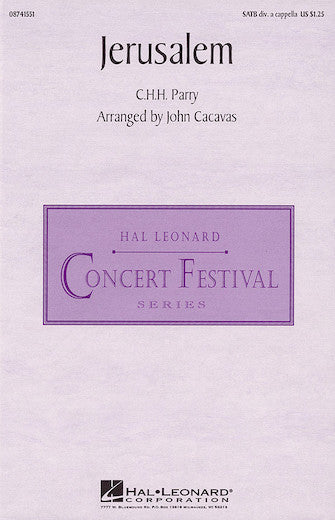 Parry: Jerusalem (arr. for SATB Choir)