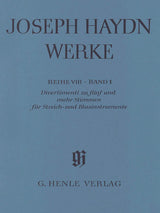 Haydn: Divertimenti for five and more parts for String and Wind instruments