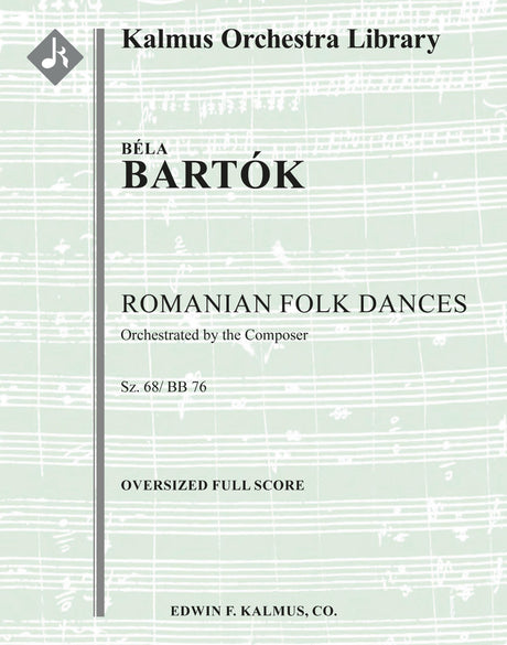 Bartok: Romanian Folk Dances (Version for Small Orchestra)