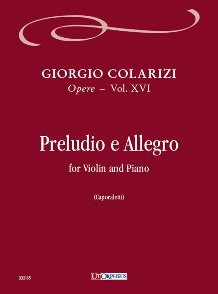 Colarizi: Preludio & Allegro