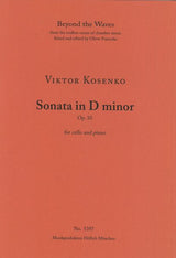 Kosenko: Sonata in D Minor, Op. 10