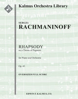 Rachmaninoff: Rhapsody on a Theme of Paganini, Op. 43
