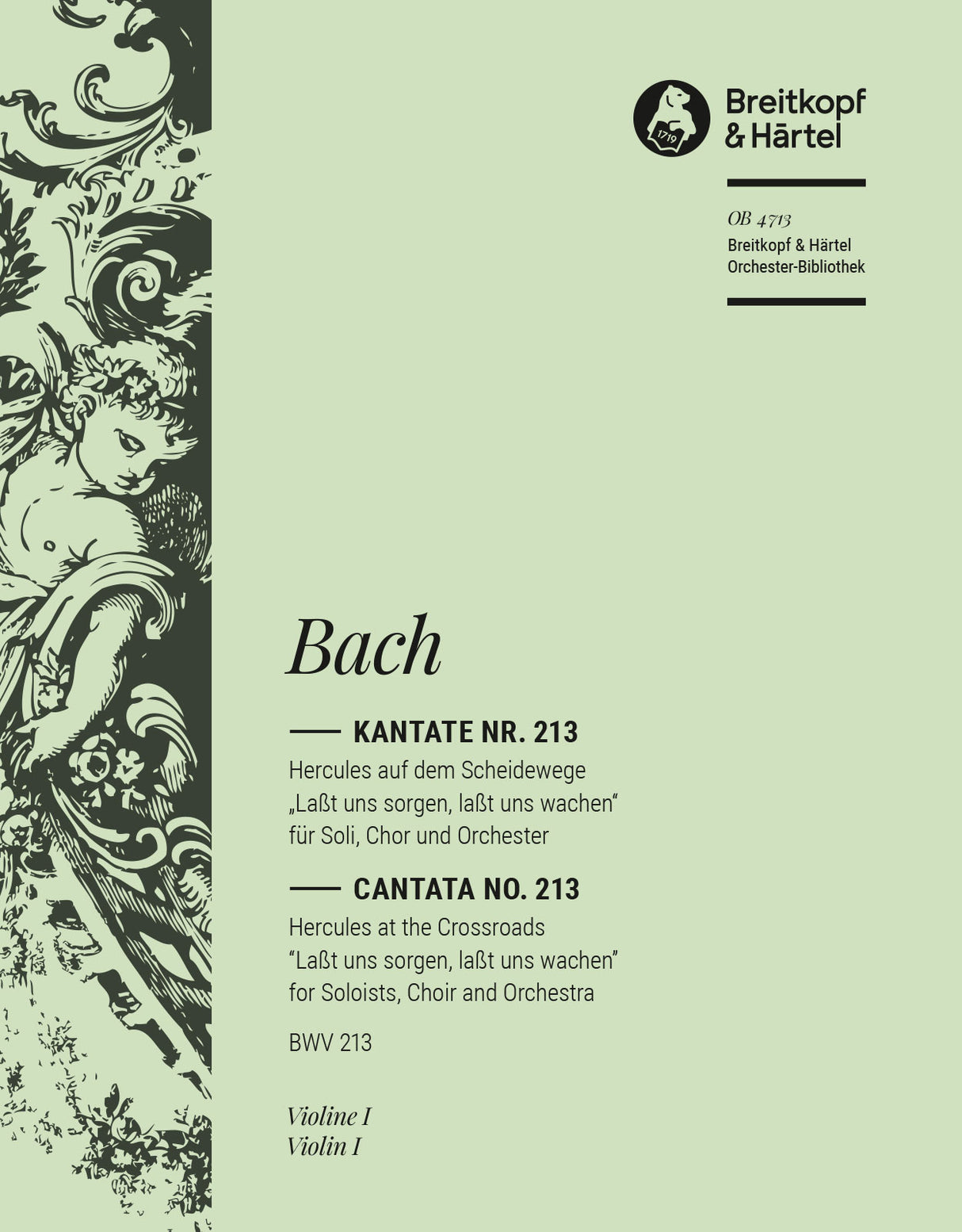 Bach: Lasst uns sorgen, lasst uns wachen, BWV 213