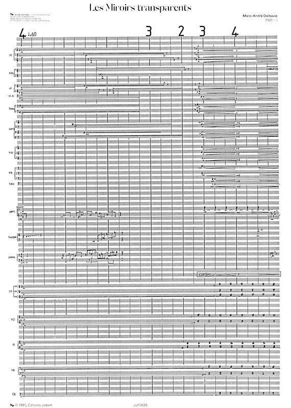 Dalbavie: Les Miroirs transparents