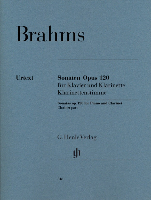 Brahms: Clarinet Sonatas, Op. 120