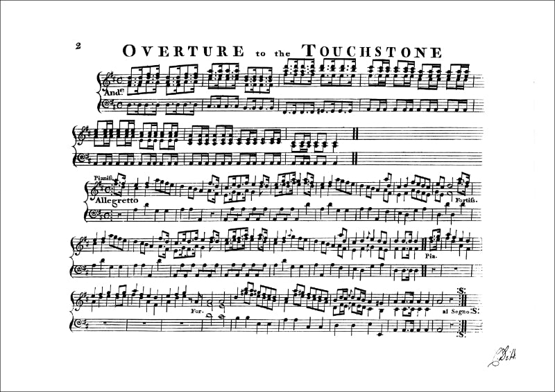 Dibdin: The Touchstone or Harlequin Traveller, 1779