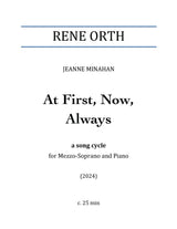 Orth: At First, Now, Always