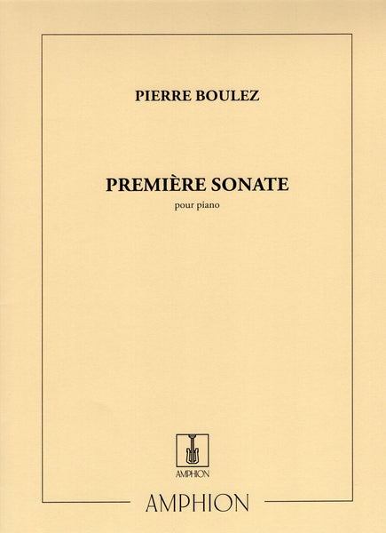 Boulez: Piano Sonata No. 1 – Ficks Music