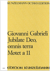 Gabrieli: Jubilate Deo, omnis terra