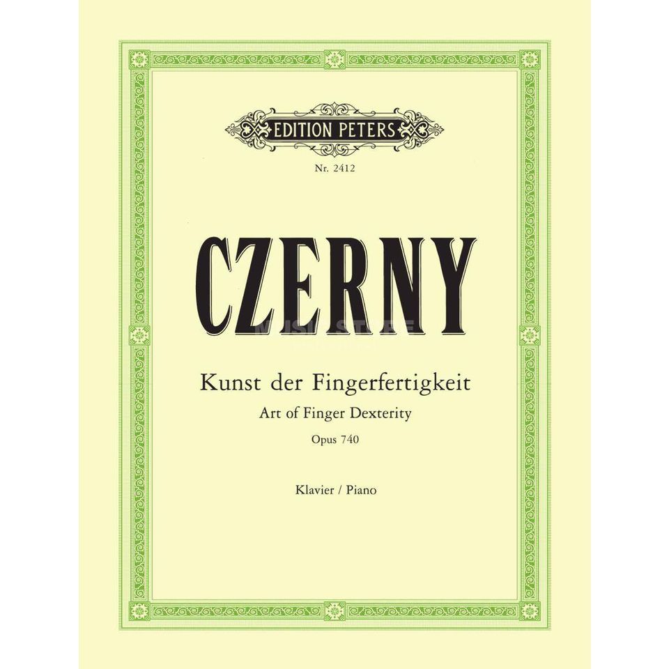 Czerny: Art of Finger Dexterity, Op. 740 - Volume 1