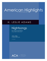 H.L. Adams: Nightsongs