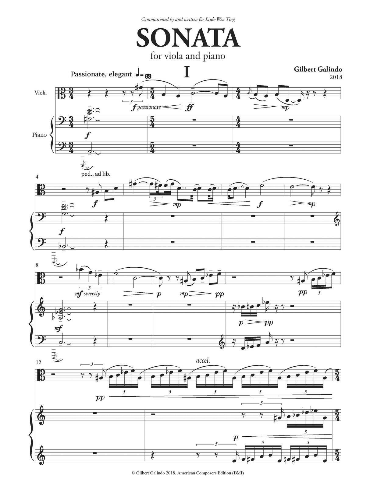 21st Century Sonatas for Viola and Piano