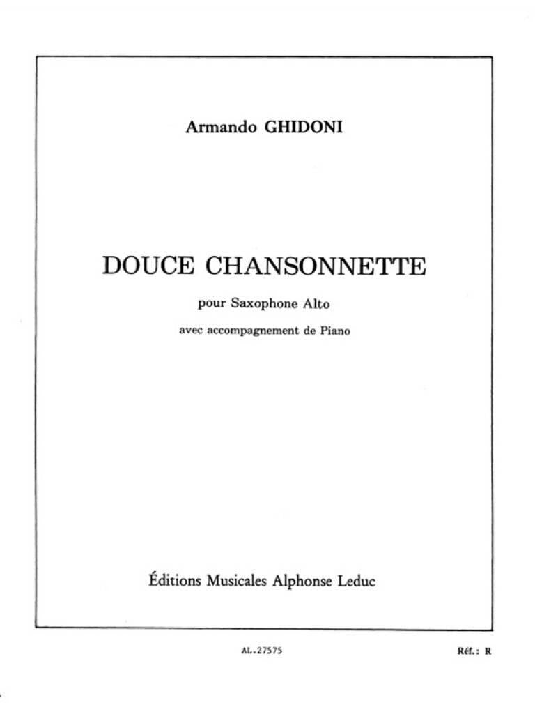 Ghidoni: Douce chansonnette