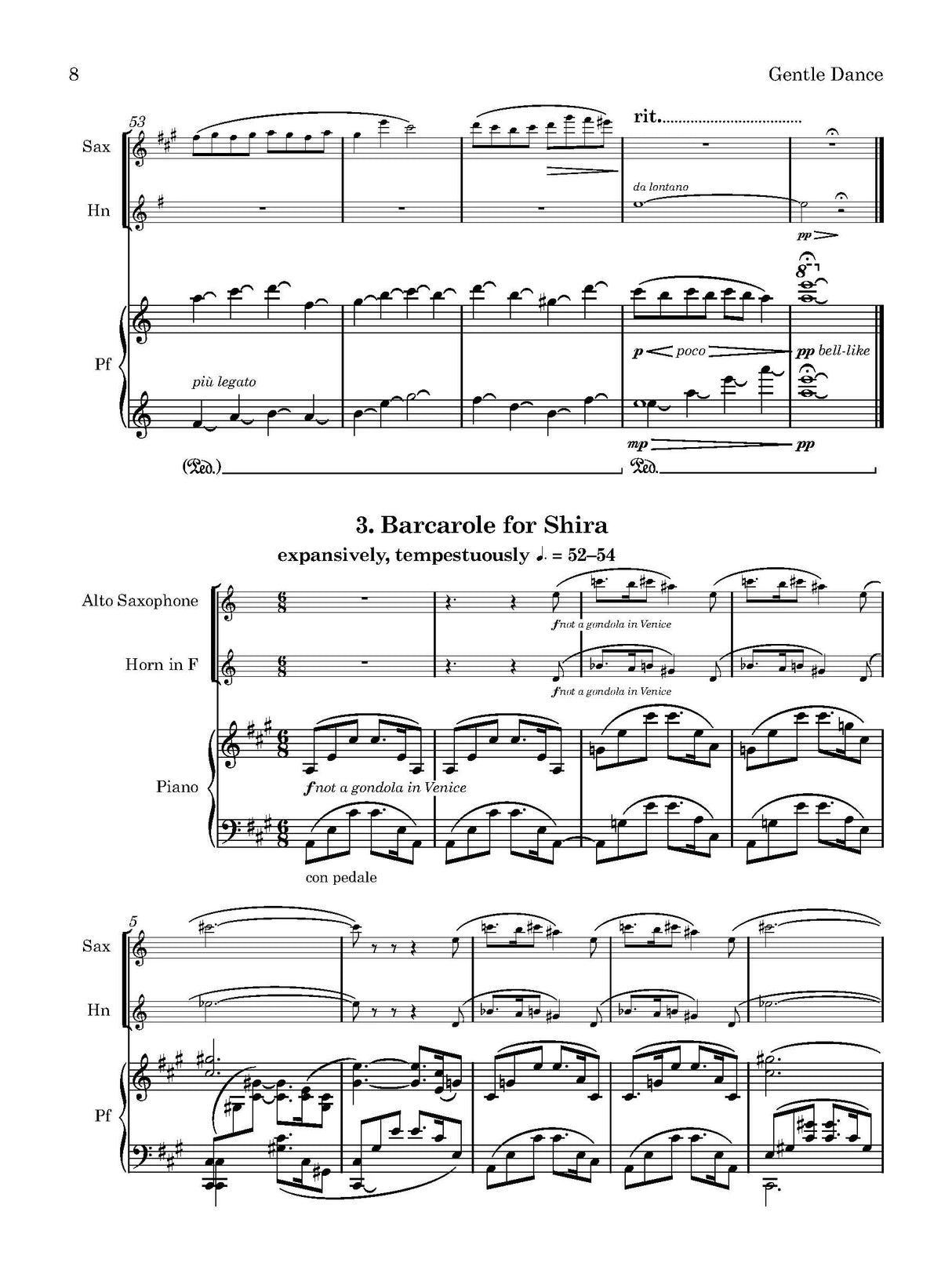 R. Stern: Music for a Midsummer Evening