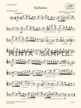 Paradis: Sicilienne (arr. for cello & piano)